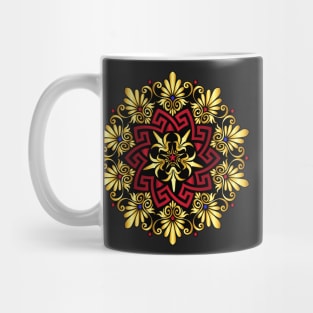 Copy of Gold Greek ornament Meander Mug